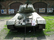 Советский средний танк Т-34, музей Polskiej Techniki Wojskowej - Fort IX Czerniakowski, Warszawa, Polska  34_Fort_IX_181