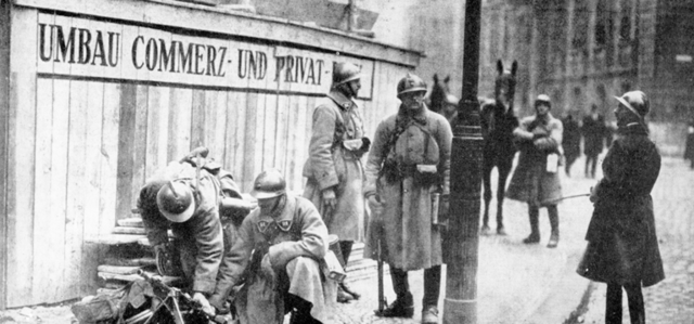Ocupacion del Ruhr por el estado francés