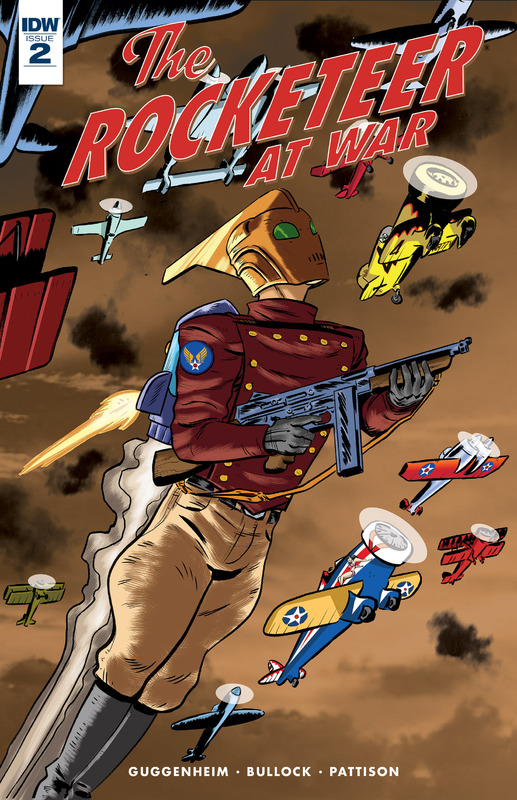 The Rocketeer At War #1-4 (2015-2016) Complete