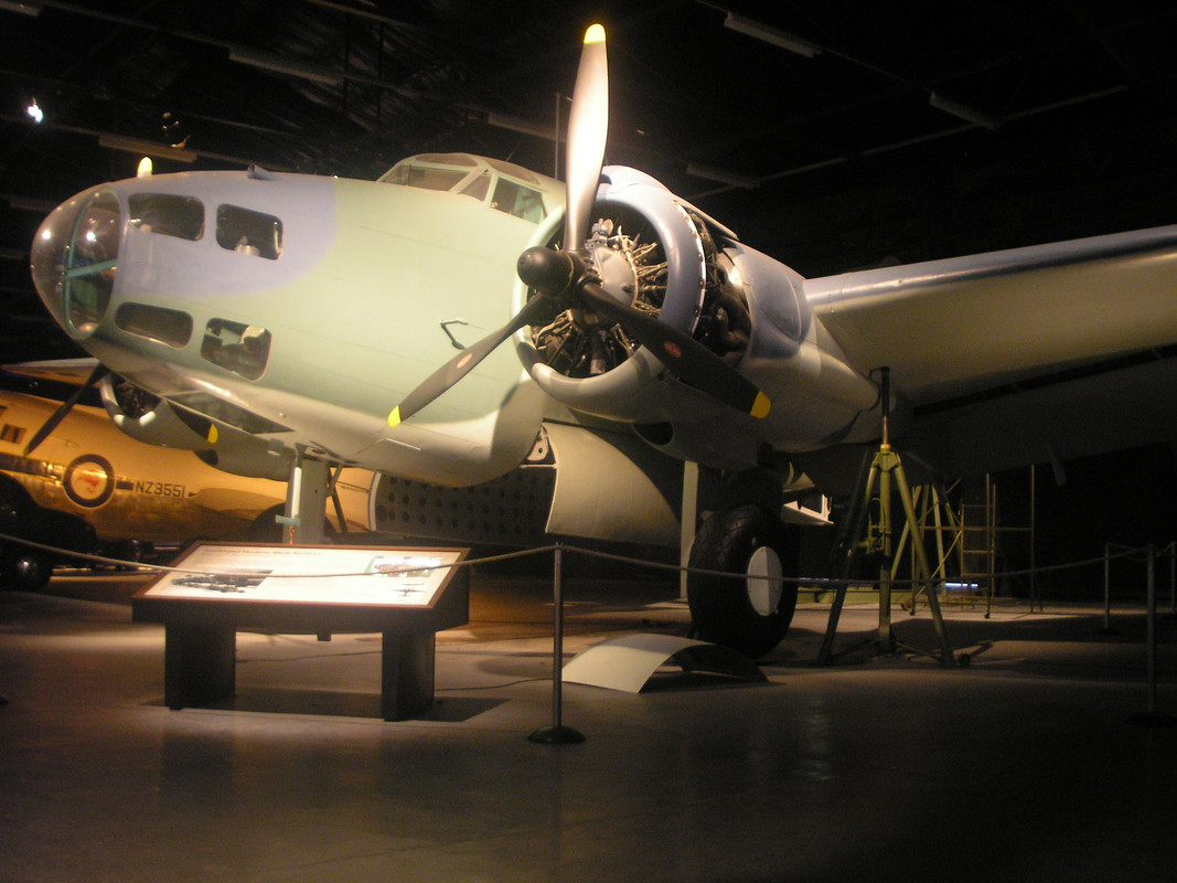 Lockheed Hudson Mk 3 con número de Serie NZ2013 conservado en el Royal New Zealand Air Force Museum en Christchurch, Nueva Zelanda