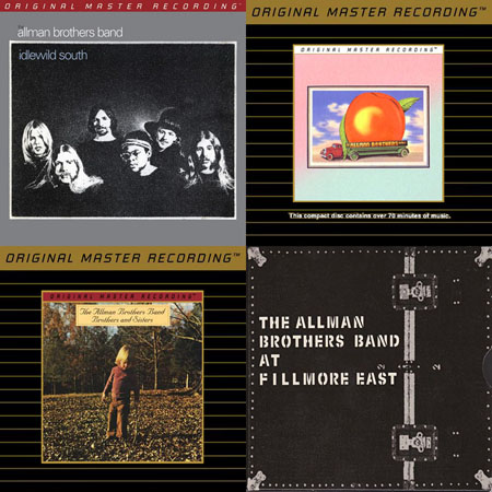 The Allman Brothers Band  - 4 Albums (1970 - 1973) {MFSL Remastered}