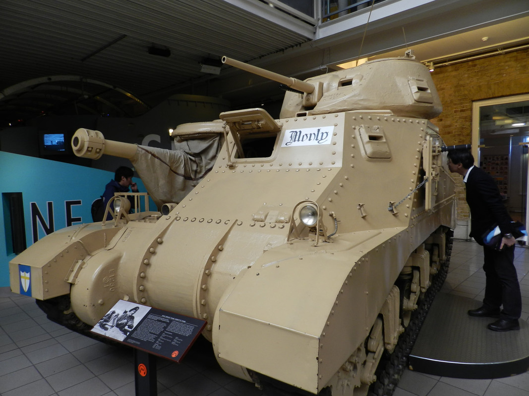 El tanque de Monty, un M3A3 Grant Tank