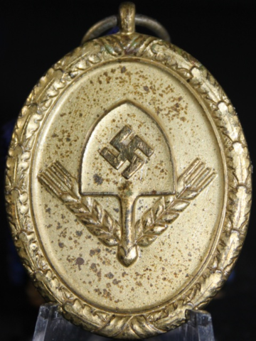 Medalla al servicio del RAD en Oro