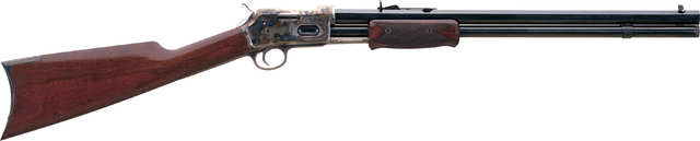 Colt Lightning, relámpago, el cambio más radical del Winchester se eliminó la palanca de armado sustituyéndola por un mango inferior, el cual era movido en forma horizontal para cargar el arma, recibió su apodo por la rapidez de carga y disparo