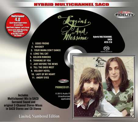 Loggins And Messina - Loggins And Messina (1972) [2015, Audio Fidelity Remastered, CD-Layer & Hi-Res SACD Rip]