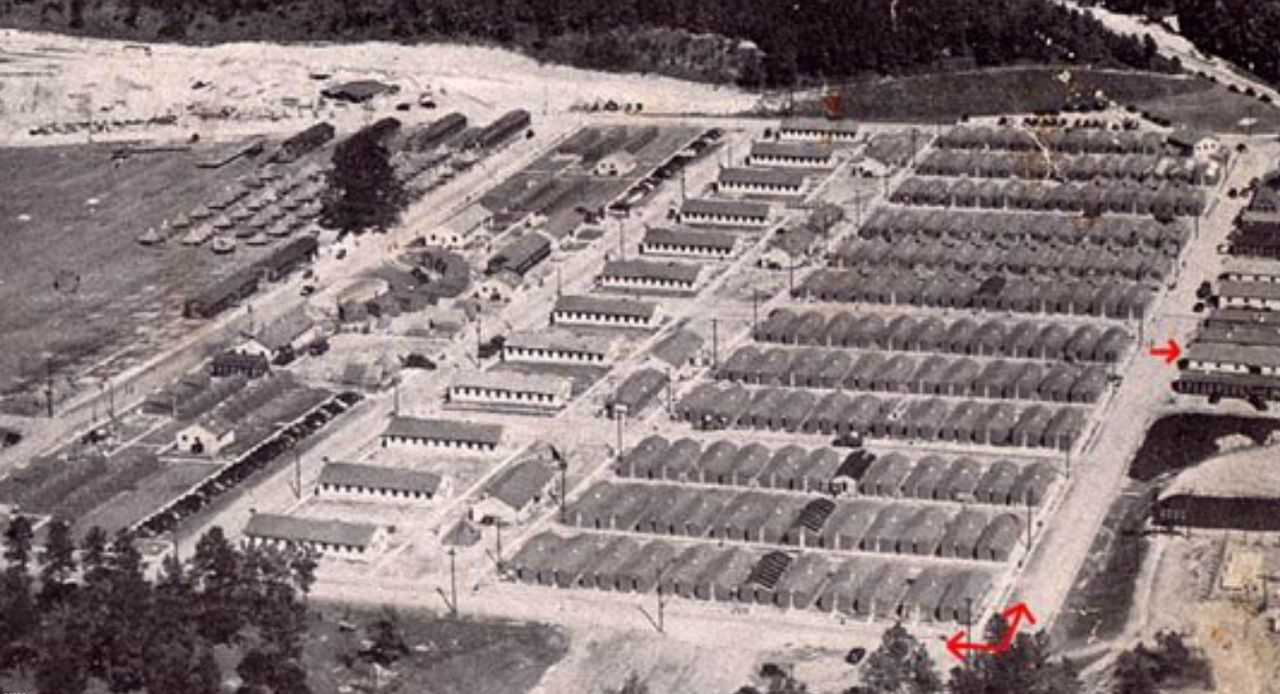 El campamento Toccoa en 1942-43