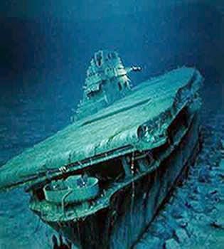 Pecio del USS Yorktown