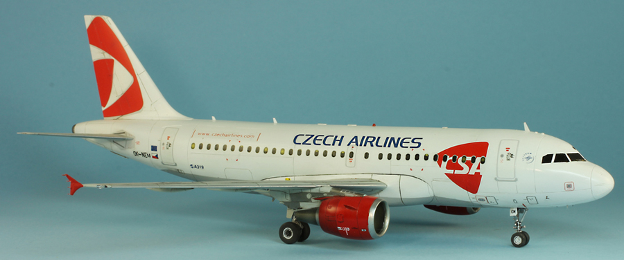 Zvezda conversion 1/144 - Airbus A319 CSA - Ready for Inspection ...