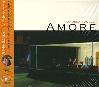 Andrea Bocelli - Amore (2006) [Japanese Edition] MP3  320Kbps