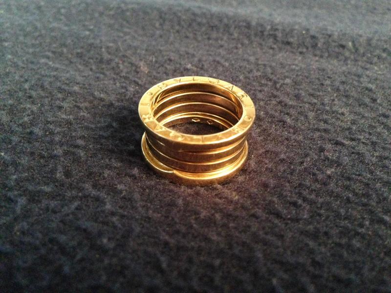 Vendo anello Bulgari B.Zero1 oro giallo