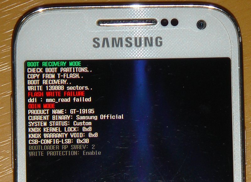 Samsung S9 Рекавери