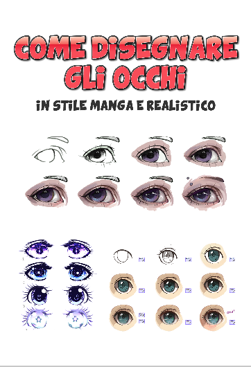 Come Disegnare Gli Occhi Manga