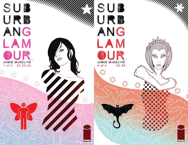 Suburban Glamour #1-4 (2007-2008) Complete