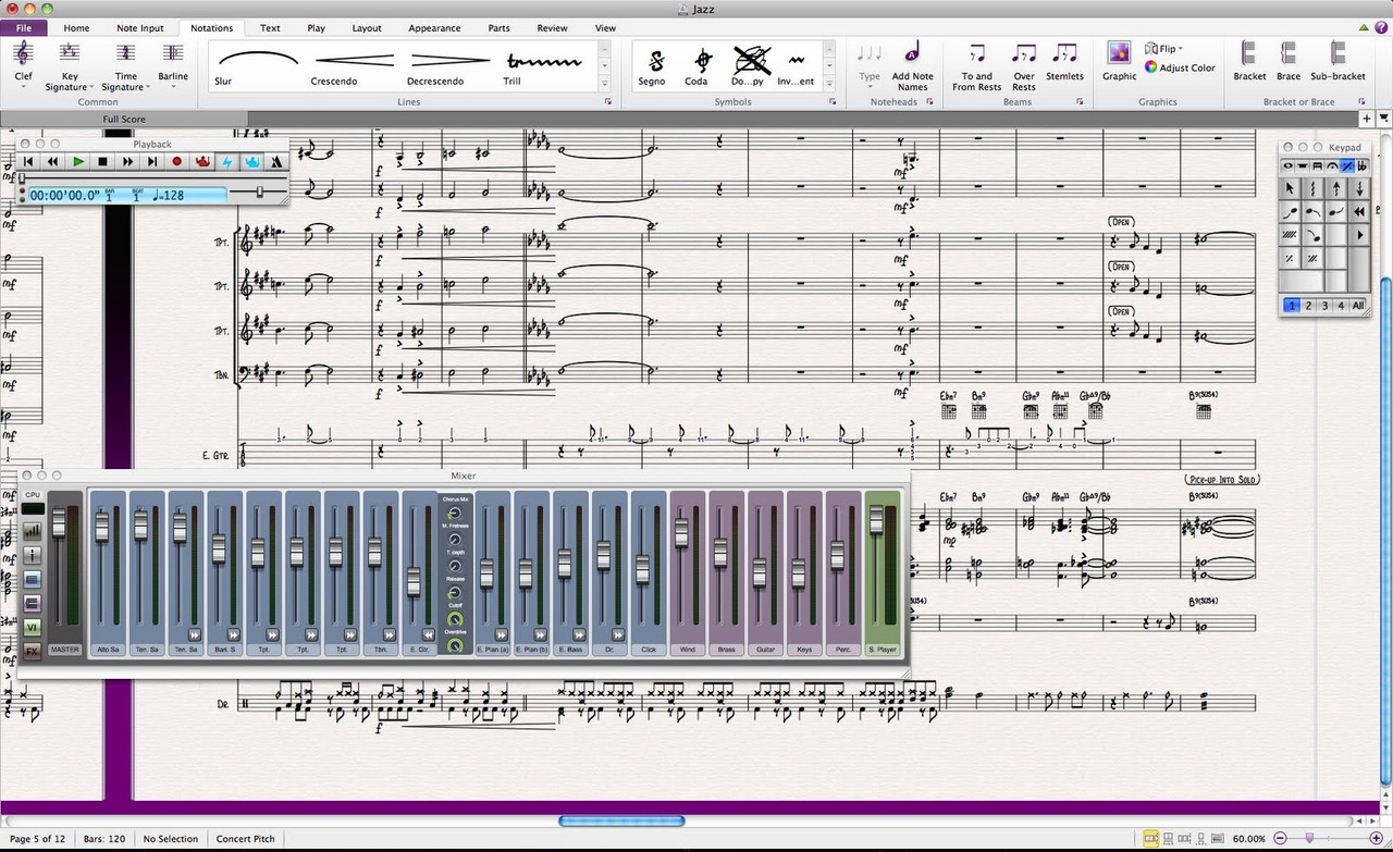 Sibelius 8.5.0 mac