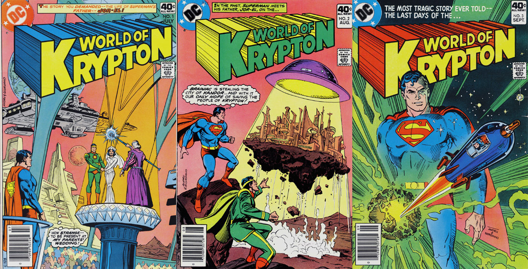 World of Krypton #1-3 (1979) Complete