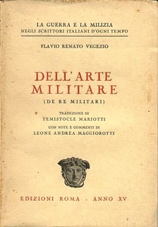 Flavio Renato Vegezio - L'arte militare (1984)